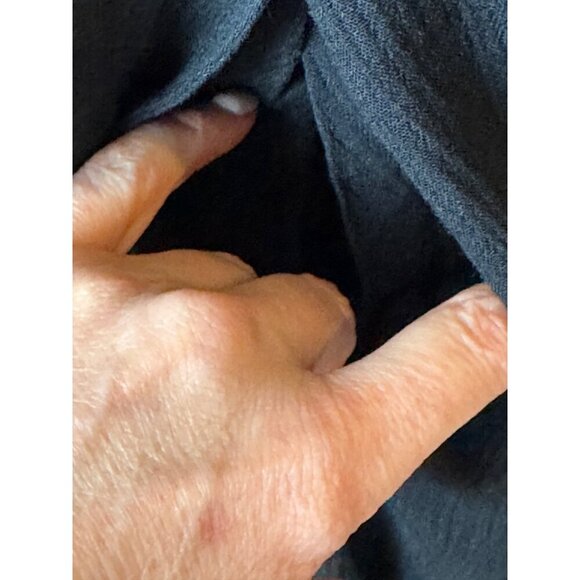 Lane Bryant Dress Women 18 Black Lace Crochet Gauze Swing Mini Whimsigoth Boho - Picture 9 of 14